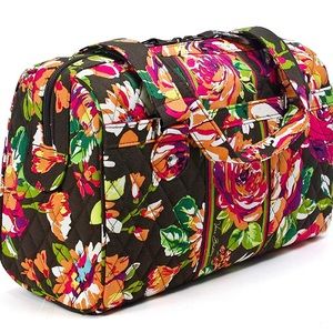 VERA BRADLEY English Rose Caroline Bag